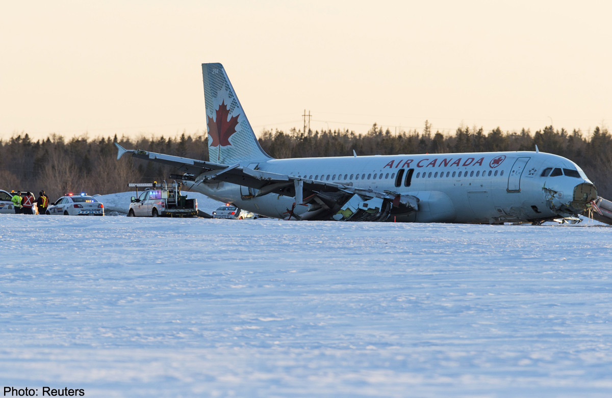 Halifax plane crash today